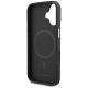 7. Karl Lagerfeld Initial & Metal Logo MagSafe Case for iPhone 16 - Black