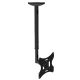 Maclean MC-504B TV Ceiling Mount (Swivel, Ceiling, Tilt; 23" - 42"; Max. 30kg)