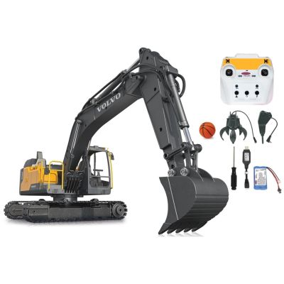 8. Jamara 406300 Remote Controlled Excavator Model Electric Motor 1:16