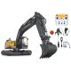 8. Jamara 406300 Remote Controlled Excavator Model Electric Motor 1:16