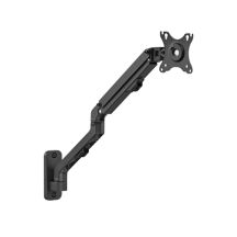 GEMBIRD DESK ADJUSTABLE MONITOR ARM/WALL MOUNT 17-27, VESA 100X100MM, UP TO 7 KG