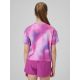 2. Girls' quick-drying sports T-shirt 4F 4FJRSS26TFTSF2394-90A