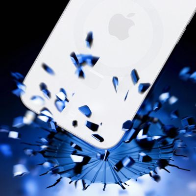 2. 3mk Smoke Case Mag&Stand for Apple iPhone 16E - black