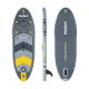 12. SUP board REBEL ACTIVE inflatable 244x76x10, set