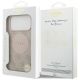 8. Guess 4G Circle Classic Logo MagSafe case for iPhone 17 Pro Max - pink