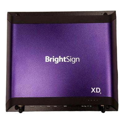5. BrightSign XD1036 Media Player Black 4K Ultra HD Wi-Fi