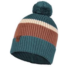 Buff Elon Knitted Hat 1264647421000 Blue One Size