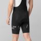 7. Rockbros YDDK009 Men's Cycling Bib Shorts with Pad Size XL - Black