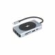 DICOTA D32059 USB Type-C Hubs and Concentrators, Black, Silver
