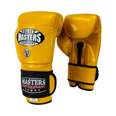 3. RBT-MEX Leather Boxing Gloves 12 oz Yellow