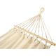 14. GARDEN HAMMOCK FOR 1 PERSON 200X100CM WITH SPREADER BAR AND FRINGE MIAMI ECRU
