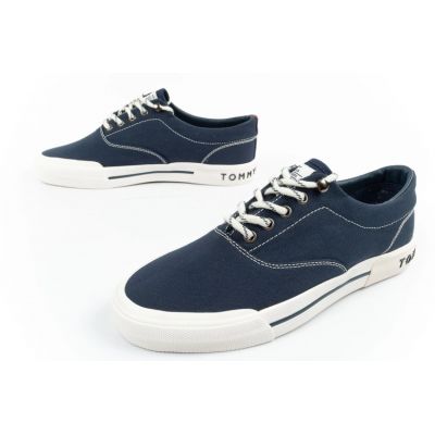 8. Tommy Hilfiger men's sports shoes sneakers fashionable comfortable navy blue