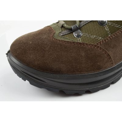 5. Aku Cimon Gore-tex Men's Leather Green Brown Hiking Shoes