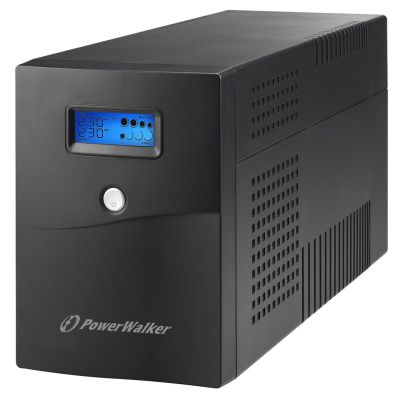 9. POWER WALKER UPS LINE-IN VI 3000 SCL (4X SCHUKO 230V, RJ11/45 IN/OUT, USB, LCD)