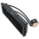 4. GameMax ICEBURG 360 DIGITAL BK computer cooling system Processor All-in-one Liquid Cooler 12 cm Black 1 pc.