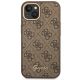 3. Guess GUHCP14MHG4SHW iPhone 14 Plus 6.7 "brown / brown hard case 4G Vintage Gold Logo