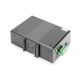 3. Industrial switch 7-port Gigabit PoE+ with 1x PD, IEEE802.3af/at, DIN rail, extended temperature range.