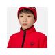 4. Rossignol Jr Strawpile Fleece Half-Zip Pullover, red
