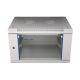 14. Extralink 6U 600x600 Gray Wall-Mounted Rack Cabinet