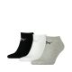 2. PUMA SNEAKER SOCKS 3-colors /3 pairs/ 201103001 882
