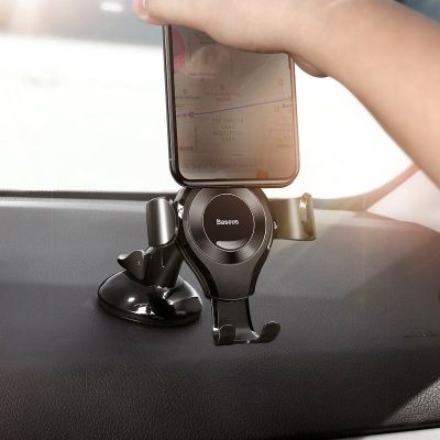 4. Baseus SUYL-XP01 gravity car mount (black)