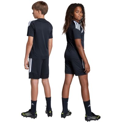 7. adidas Tiro 26 League Training Kids Shorts Black and White JY7147