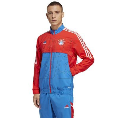 10. Sweatshirt adidas FC Bayern Pre Jacket M HU1274