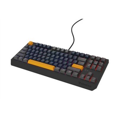 19. GENESIS THOR 230 TKL Gaming Keyboard USB + RF Wireless + Bluetooth QWERTY Black, Blue, Gray, Orange