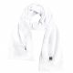 Glovii GA1W Body Protection Item for Winter Sports – Heated Scarf, Skiing, Snowboarding, Unisex, Polyester, White