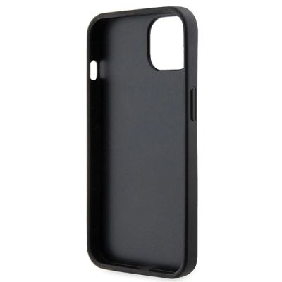 8. Guess Crossbody 4G Metal Logo Case for iPhone 13/14/15 - Black