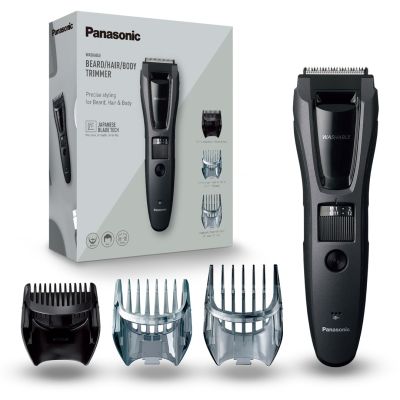7. Panasonic ER-GB62-H503 Hair Trimmer Black 39 Nickel-Metal Hydride (NiMH)