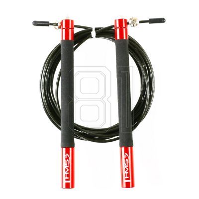21. Fast skipping rope HMS SK54 black / red