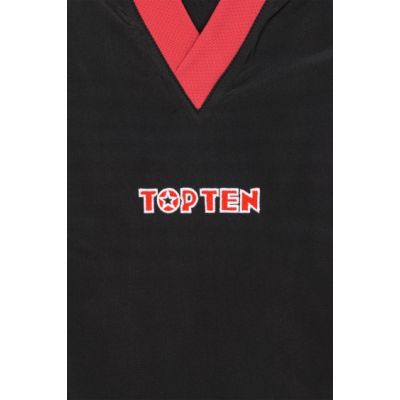 6. TOP TEN "Star Edition" pointfighting outfit black and red (WAKO APPROVED new)