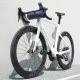 2. Rockbros AS-143 ROAD TO SKY handlebar bicycle bag waterproof 2 l - blue