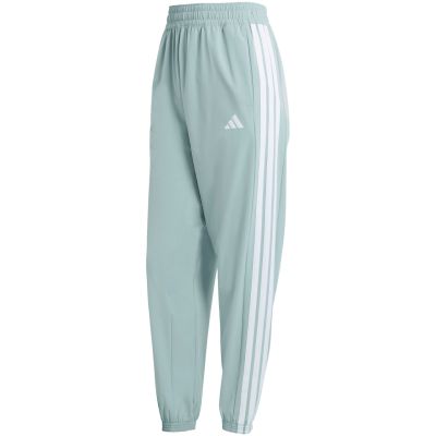 2. adidas Workout Essentials 3-Stripes Woven Women's Pants Mint KC5494