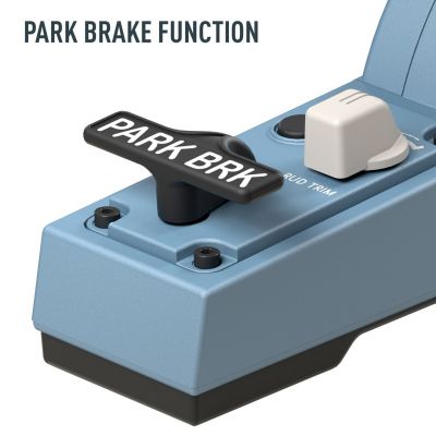 9. Thrustmaster TCA Quadrant Add-On Airbus Edition Black, Blue Flight Sim PC