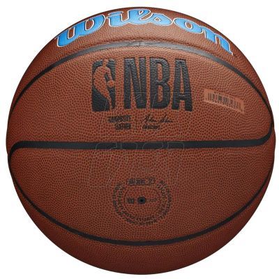 3. Wilson Team Alliance Oklahoma City Thunder Ball WTB3100XBOKC