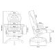 10. Arozzi AVANTI-SFB-PBK Gaming Chair Console Gaming Chair Upholstered Seat