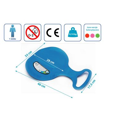 9. APPLE BLUE DOWNHILL SLIDE