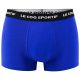 4. Le Coq Sportif men's boxer shorts 3-pack red gray navy blue