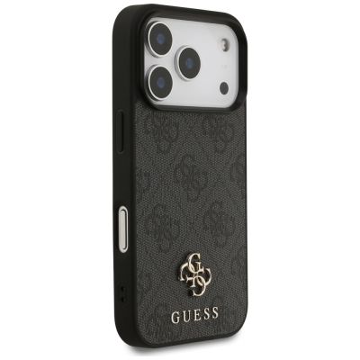 4. Guess 4G Small Classic Logo MagSafe case for iPhone 17 Pro - black