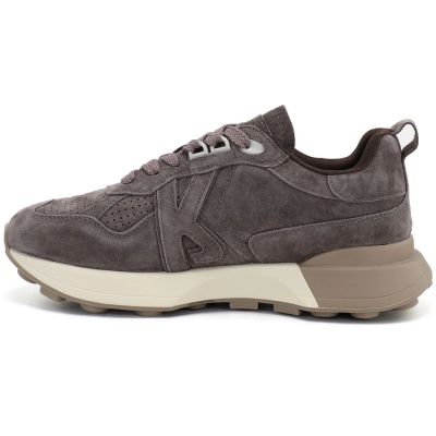 7. Brown leather platform sneakers Kobbo FIO27-67048