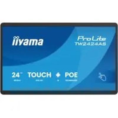 8. iiyama TW2424AS-B3P signage display Interactive flat panel 60.5 cm (23.8") Wi-Fi 450 cd/m2 Full HD Black Touchscreen Embedded processor Android 24/7