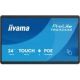 8. iiyama TW2424AS-B3P signage display Interactive flat panel 60.5 cm (23.8") Wi-Fi 450 cd/m2 Full HD Black Touchscreen Embedded processor Android 24/7