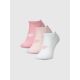 Girls' casual ankle socks (SET OF 3) 4F 4FJWMM00USOCF496-93S