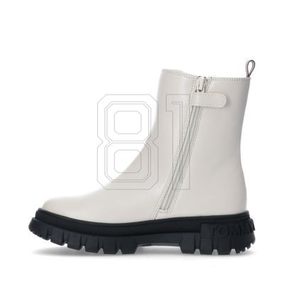 8. Tommy Hilfiger Bootie Ivory ankle boots T3A5-33058-1355101-101