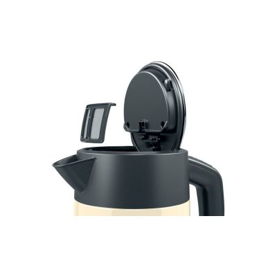 4. Bosch TWK4P437 Electric Kettle 1.7 L 2400 W Beige, Black