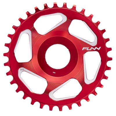 FUNN SOLO ES red 36T crankset
