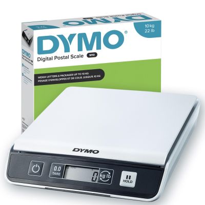 7. DYMO M10 Electronic Postal Scale Black, Silver