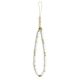 2. Guess pendant GUSTPEAW Phone Strap white/white Heishi Beads